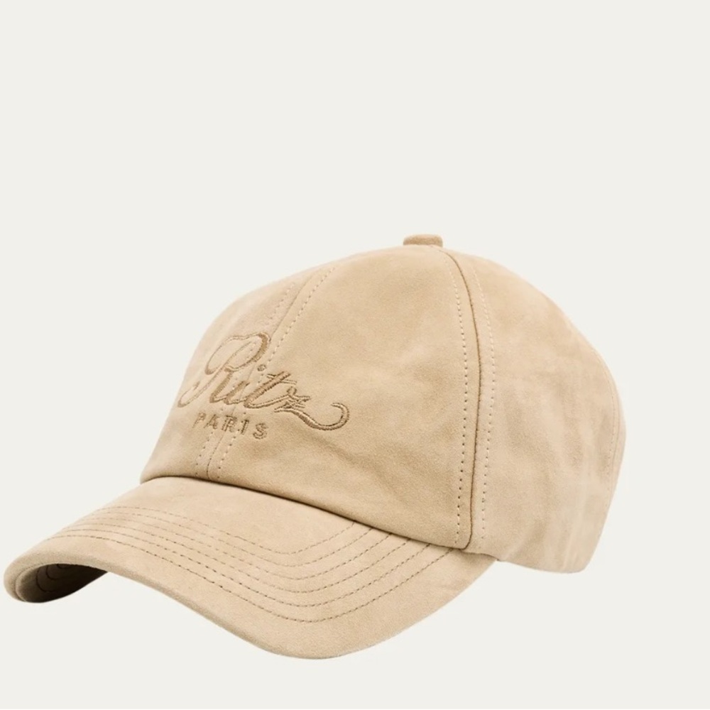 FRAME X RITZ PARIS
Suede Baseball Hat